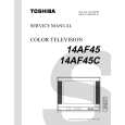 TOSHIBA 14AF45 Service Manual cover photo