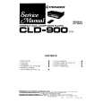PIONEER CLD-900 Service Manual cover photo