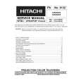 HITACHI CLU-572TSI Service Manual cover photo