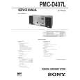 SONY PMCD407L Service Manual cover photo