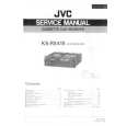 JVC KSRX418 Service Manual cover photo