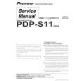 PIONEER PDP-S11 Service Manual cover photo