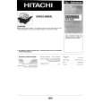 HITACHI CS2117R Service Manual cover photo