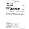 PIONEER FH2006ZF Service Manual cover photo