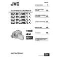 JVC GZ-MG50EK Owner's Manual cover photo