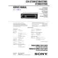 SONY CDXGT200 Service Manual cover photo