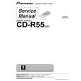 PIONEER CD-R55/XZ/E5 Service Manual cover photo