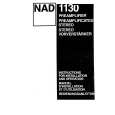 NAD 1130 Owner's Manual cover photo