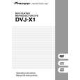 PIONEER DVJ-X1/TL/RD Owner's Manual cover photo