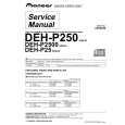 PIONEER DEH-P2500-2 Service Manual cover photo