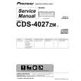 PIONEER CDS-4027ZM/E Service Manual cover photo