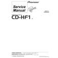 PIONEER CD-HF1/E Service Manual cover photo