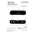 KENWOOD DP1510 Service Manual cover photo