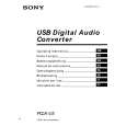 SONY PCLKU5 Owner's Manual cover photo