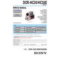 SONY DCRHC30 Service Manual cover photo