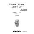 CASIO QW1668 (SM567) Service Manual cover photo