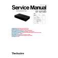 TECHNICS STGT550 Service Manual cover photo