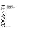 KENWOOD KRV8040 Owner's Manual cover photo