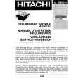 HITACHI CL28W30TAN Service Manual cover photo
