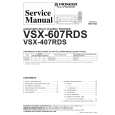 PIONEER VSX607RDS Service Manual cover photo