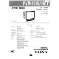 SONY PVM-1910 Service Manual cover photo