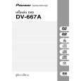 PIONEER DV-667A-S/RTXJN Owner's Manual cover photo