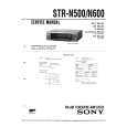 SONY STRN500_600 Service Manual cover photo