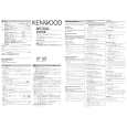 KENWOOD DPC-X340 Owner's Manual cover photo