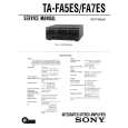 SONY TAFA7ES Service Manual cover photo