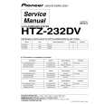 PIONEER HTZ-232DV/LFXJ Service Manual cover photo