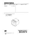 SONY KV-25TH Owner's Manual cover photo