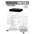 SONY PCM701ES Service Manual cover photo