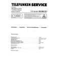 TELEFUNKEN HS 885 CD Service Manual cover photo