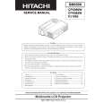 HITACHI CPX985W Service Manual cover photo