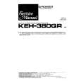 PIONEER KEH-1250 Service Manual cover photo