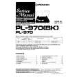 PIONEER PL-970 Service Manual cover photo