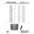 SONY KV32SL40 Service Manual cover photo