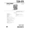 SONY TCM4TR Service Manual cover photo