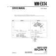 SONY WMEX14 Service Manual cover photo