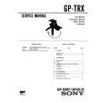 SONY GPTRX Service Manual cover photo