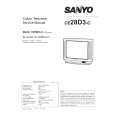 SANYO CE28D3C Service Manual cover photo