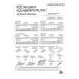 KENWOOD KDC6080R/RY/RV Service Manual cover photo