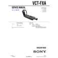 SONY VCTFXA Service Manual cover photo