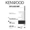KENWOOD DPX-6051MP Owner's Manual cover photo