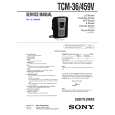 SONY TCM36 Service Manual cover photo