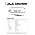 AKAI APM719 Service Manual cover photo