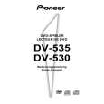 PIONEER DV-530/WYXJ/FR/GR Owner's Manual cover photo