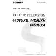 TOSHIBA 44D9UXE/UXH Service Manual cover photo