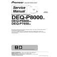 PIONEER DEQ-P6600/EW Service Manual cover photo