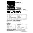 PIONEER PL-750 Service Manual cover photo